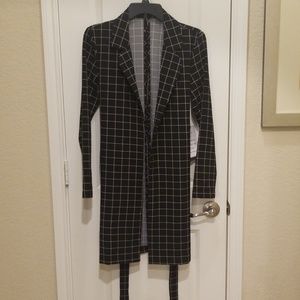 ***Soft Coat Window Pane print